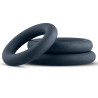 Boners Set de 3 cockrings Boners Silicone 9mm